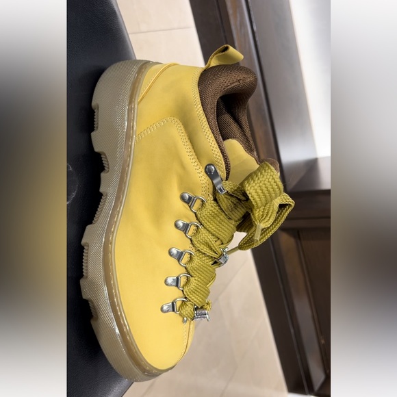Never worn Burberry hiker boots